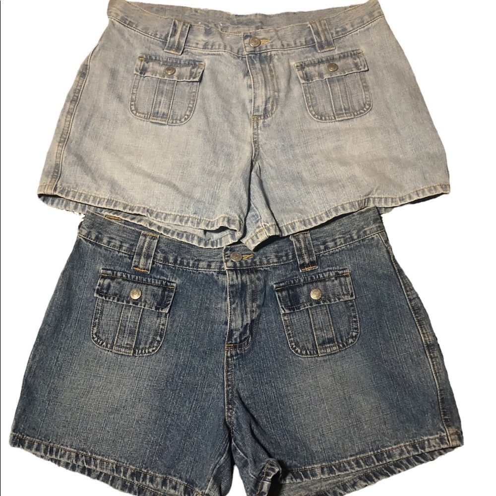 Lot of 2 Ralph Polo denim shorts like new.
